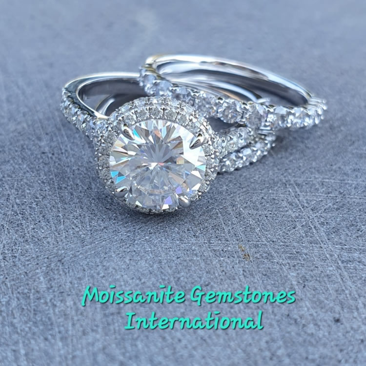 Stunning 2.7ct Engagement Ring, with double halo
