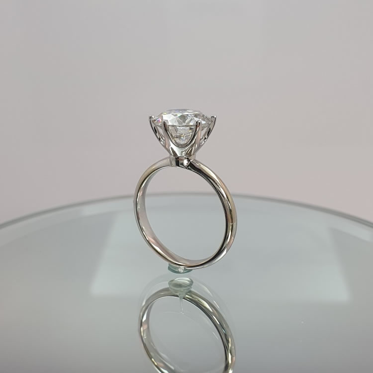 3ct solitaire engagement ring