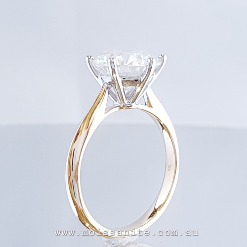 Solitaire 3.5ct Engagement Ring